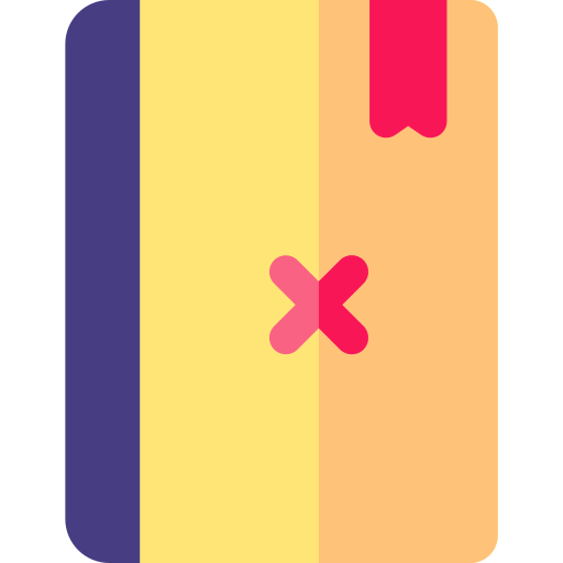notizbuch Basic Rounded Flat icon