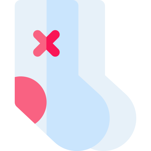 sokken Basic Rounded Flat icoon