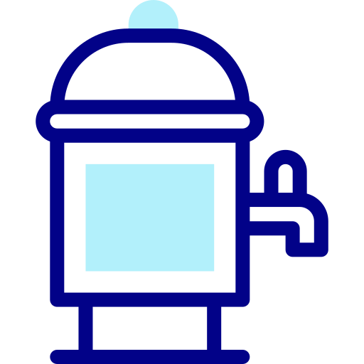 dispensador Detailed Mixed Lineal color icono