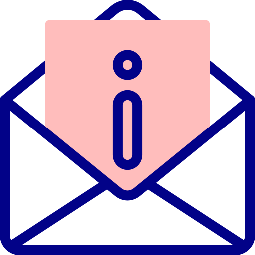correo Detailed Mixed Lineal color icono