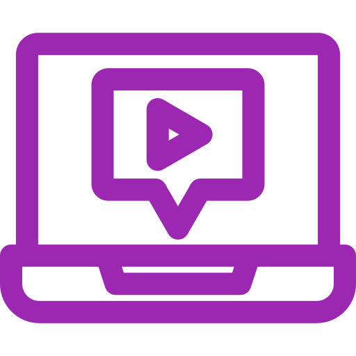 Video conference Generic Simple Colors icon