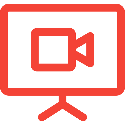 Video streaming Generic Simple Colors icon