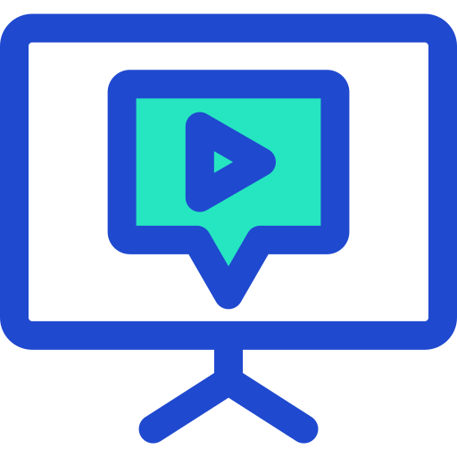 Видео-конференция Generic Fill & Lineal иконка