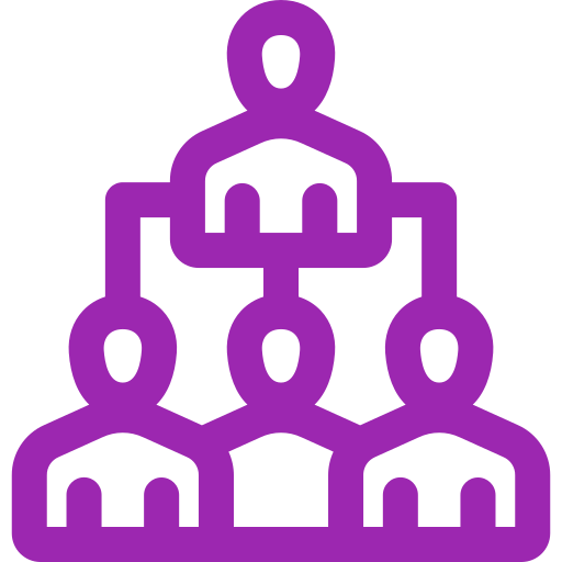 struttura organizzativa Generic Simple Colors icona