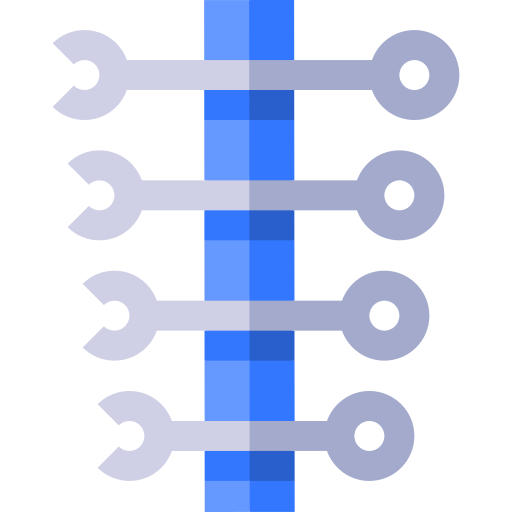 レンチ Basic Straight Flat icon