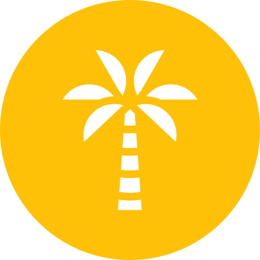 Coconut tree Generic Mixed icon