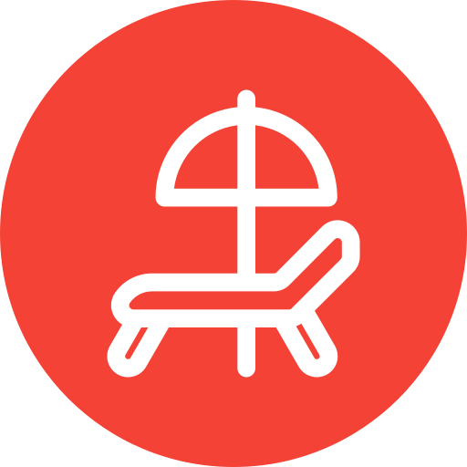 サンベッド Generic Flat icon