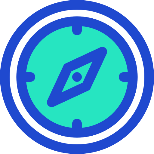 Compass Generic Fill & Lineal icon