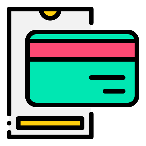 モバイルマネー Generic Outline Color icon