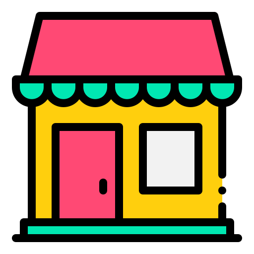 店頭 Generic Outline Color icon