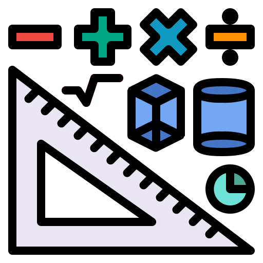 Math Generic Outline Color icon
