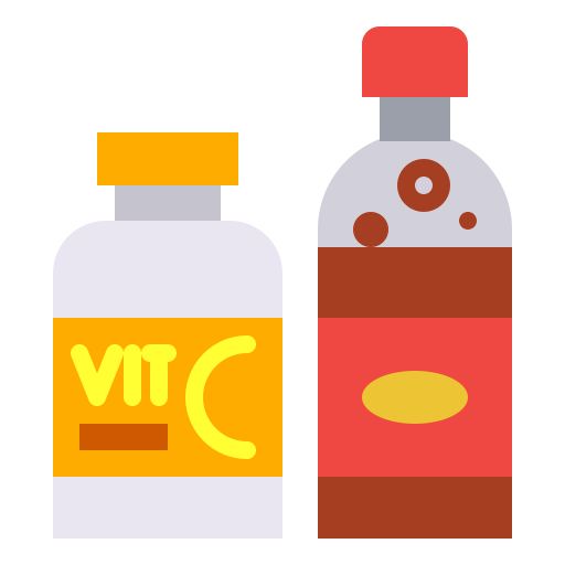 Витамин c Generic Flat иконка