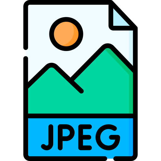 jpeg Special Lineal color icon