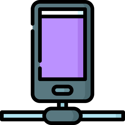 Мобильный телефон Special Lineal color иконка