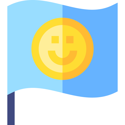 Flag Basic Straight Flat icon