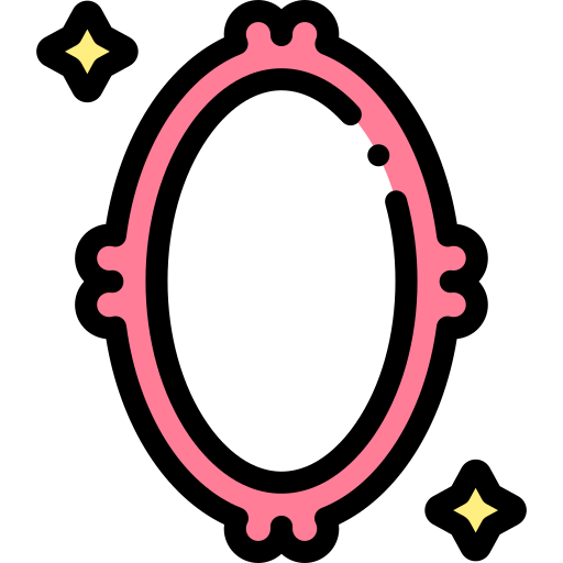 Magic mirror Detailed Rounded Lineal color icon