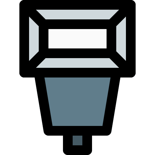 flash Pixel Perfect Lineal Color icoon