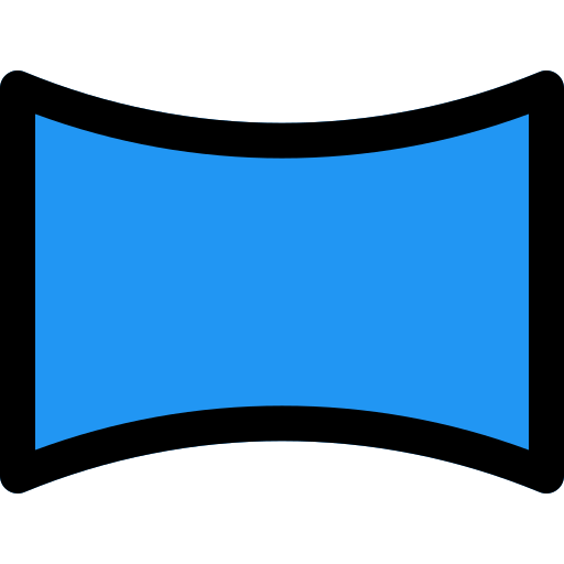 panorama Pixel Perfect Lineal Color icoon