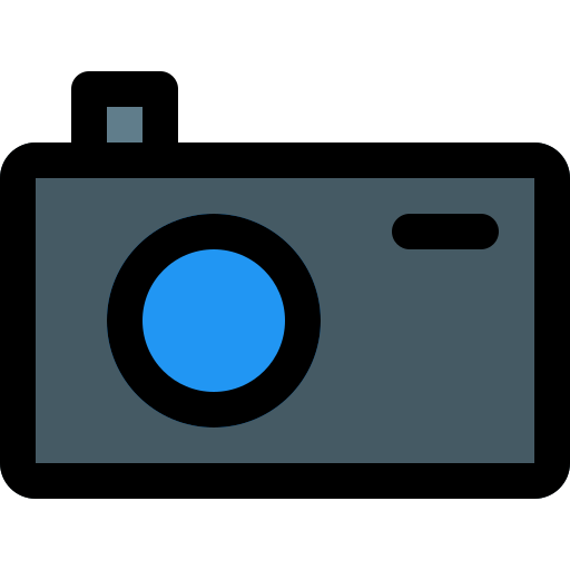 Camera Pixel Perfect Lineal Color icon