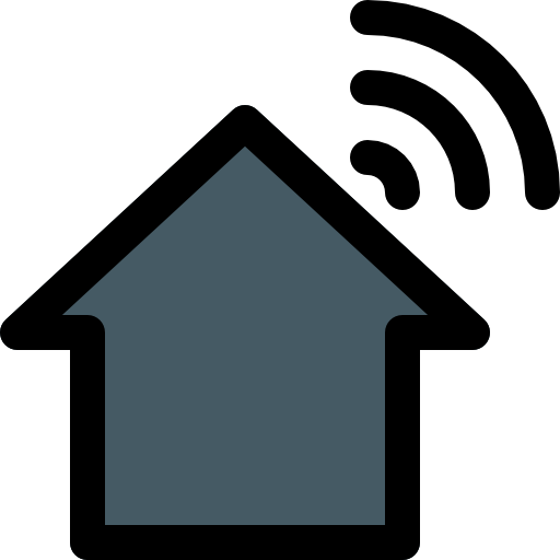 Дом Pixel Perfect Lineal Color иконка