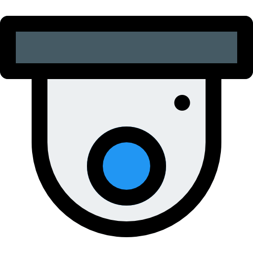 cctv Pixel Perfect Lineal Color icon