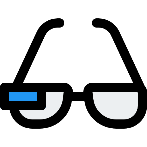 occhiali intelligenti Pixel Perfect Lineal Color icona