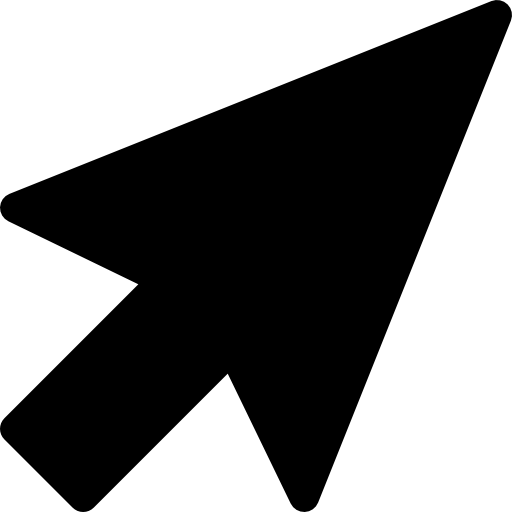 カーソル Basic Rounded Filled icon