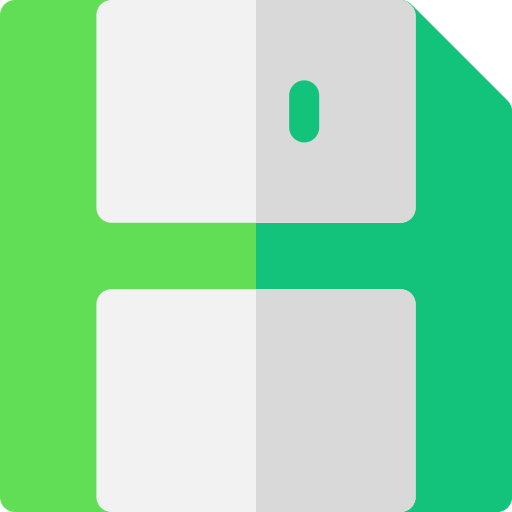 diskette Basic Rounded Flat icon