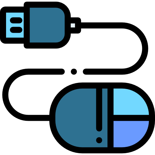 maus Detailed Rounded Lineal color icon