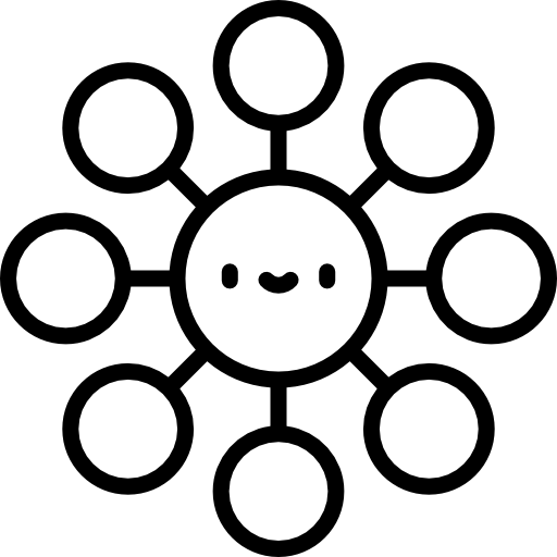 Организация Kawaii Lineal иконка