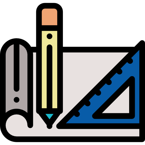 プラン Detailed Rounded Lineal color icon