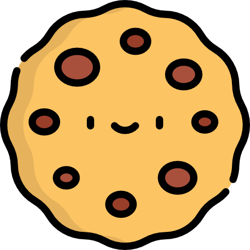 cookie-файлы Kawaii Lineal color иконка