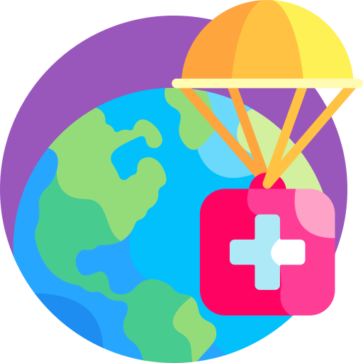 giornata mondiale umanitaria Detailed Flat Circular Flat icona