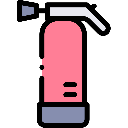 Fire extinguisher Detailed Rounded Lineal color icon