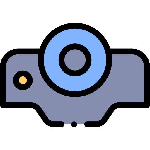 Hidden camera Detailed Rounded Lineal color icon