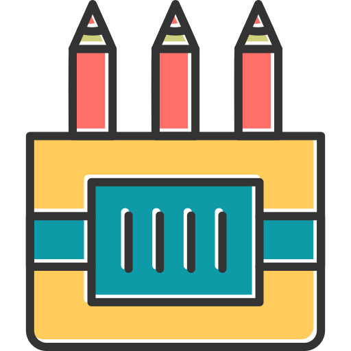 Colored pencil Generic Color Omission icon
