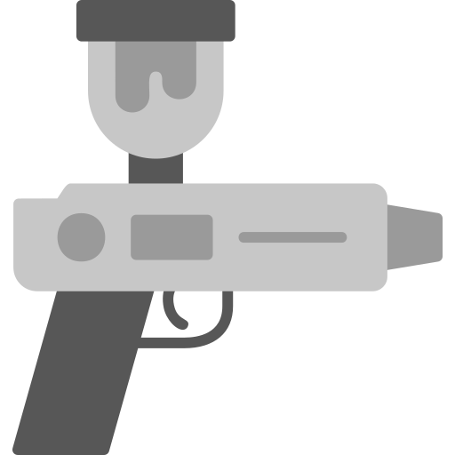 pistola de pulverização Generic Grey Ícone
