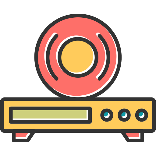 Cd player Generic Color Omission icon