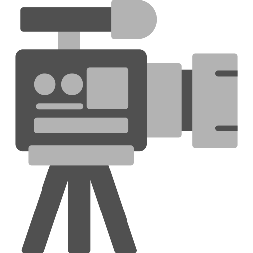 videocamera Generic Grey icoon