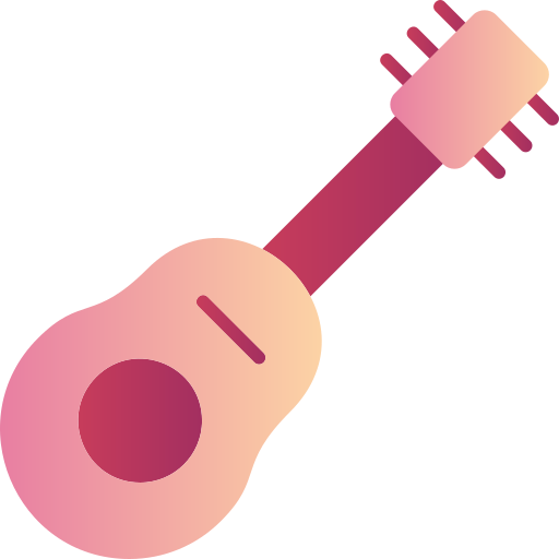 Guitar Generic Flat Gradient icon