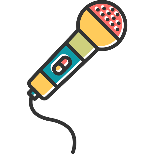 Microphone Generic Color Omission icon