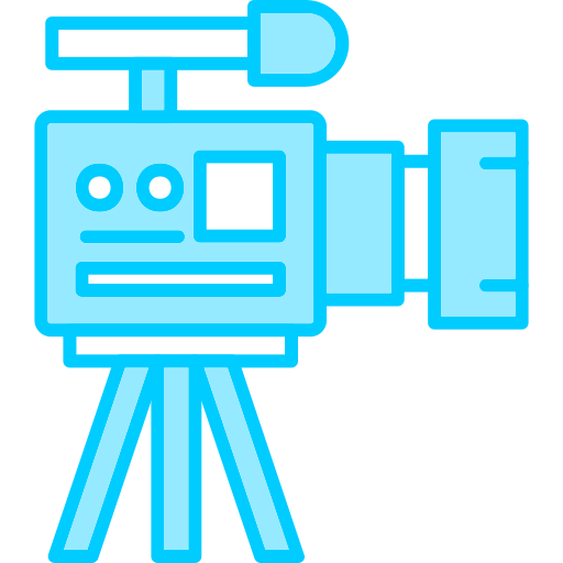 비디오 카메라 Generic Blue icon