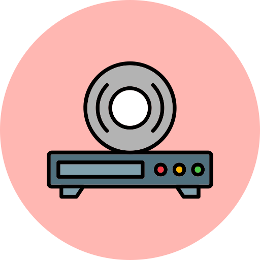 cd-player Generic Outline Color icon