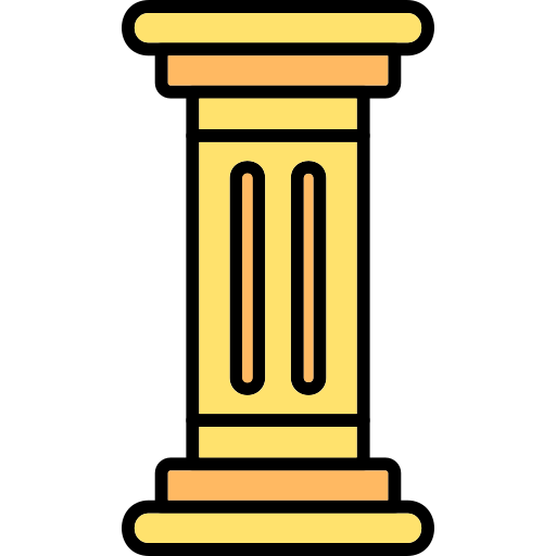 columna Generic Outline Color icono
