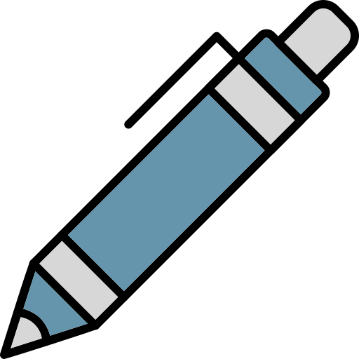 ペン Generic Outline Color icon