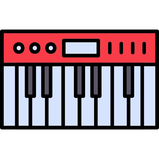 piano Generic Outline Color icoon