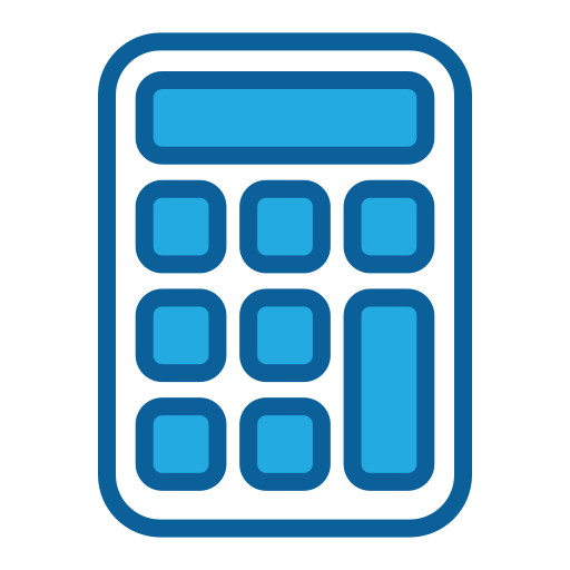 rekenmachine Generic Blue icoon