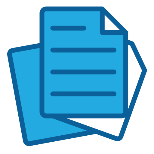 document Generic Blue icoon