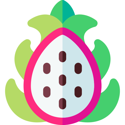 dragon de fruta Basic Rounded Flat icono