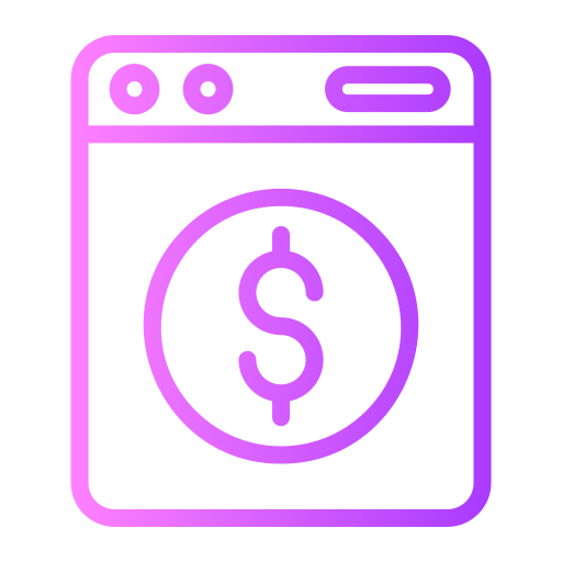 pranie pieniędzy Generic Gradient ikona